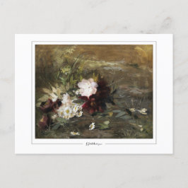 Cartão Postal Gerardina van de Sande Bakhuyzen #7 - Belas artes.