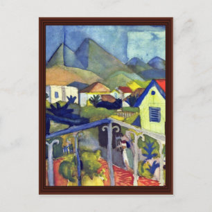 Cartão Postal Germain Em Tunis, Por Macke August