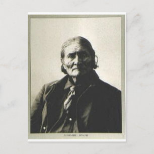 CARTÃO POSTAL GERONIMO_-_APACHE