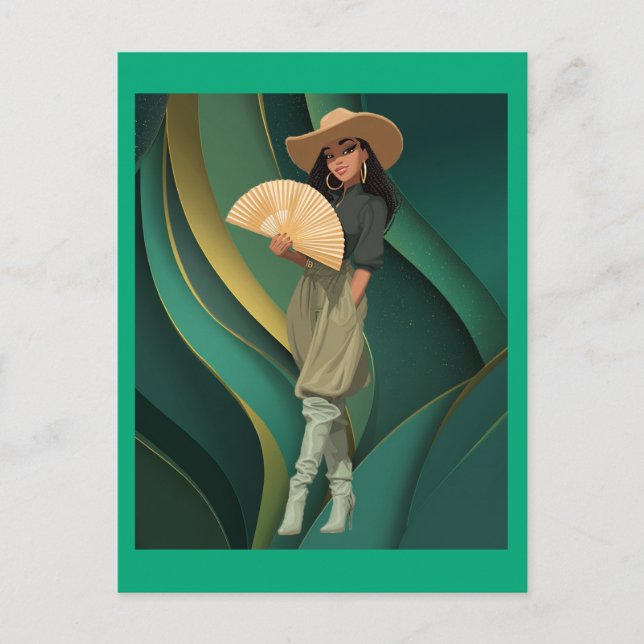 CARTÃO POSTAL GET IT GIRL #2 (Frente)