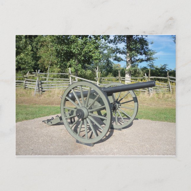 Cartão Postal Gettysburg Canon (Frente)