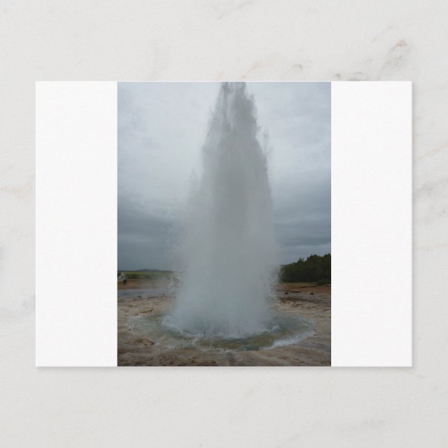 Cartão Postal Geysir (Frente)