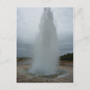 Cartão Postal Geysir