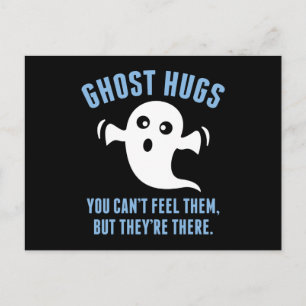 Cartão Postal Ghost Hugs