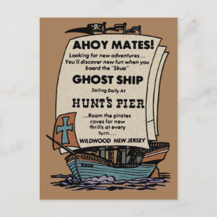 Cartão Postal Ghost Ship SKUA Wildwood