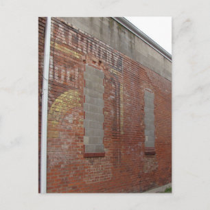 Cartão Postal Ghost Sign Washington, Iowa