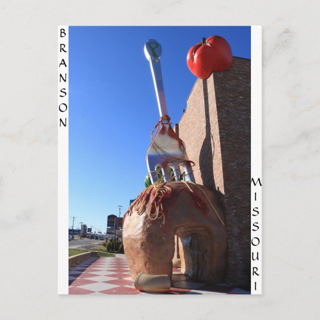 Cartão Postal Giant Meatball (Frente)