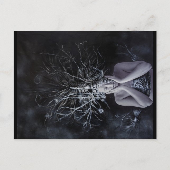 Cartão Postal GIAWIL Wise Cinza (Frente)