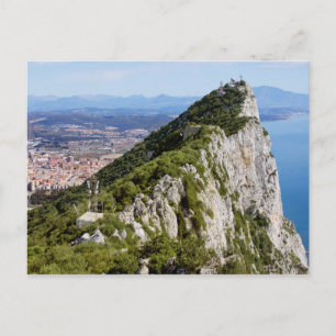 Cartão Postal Gibraltar Rock