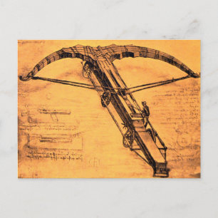 CARTÃO POSTAL GIGANTE CROSSBOW, PAPEL ANTIGO