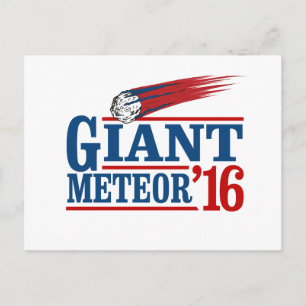 Cartão Postal Gigante Meteor 2016