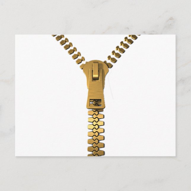 Cartão Postal Gigante Zipper (Frente)