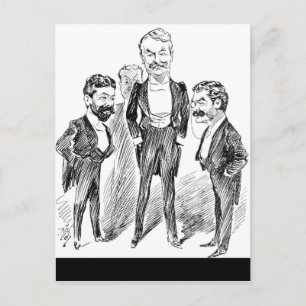 Cartão Postal gilbert e sullivan