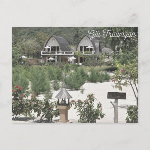 Cartão Postal Gili Trawagan - Bali