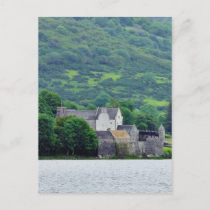 Cartão Postal Gill Lough Lagos Ireland Parkes Castle