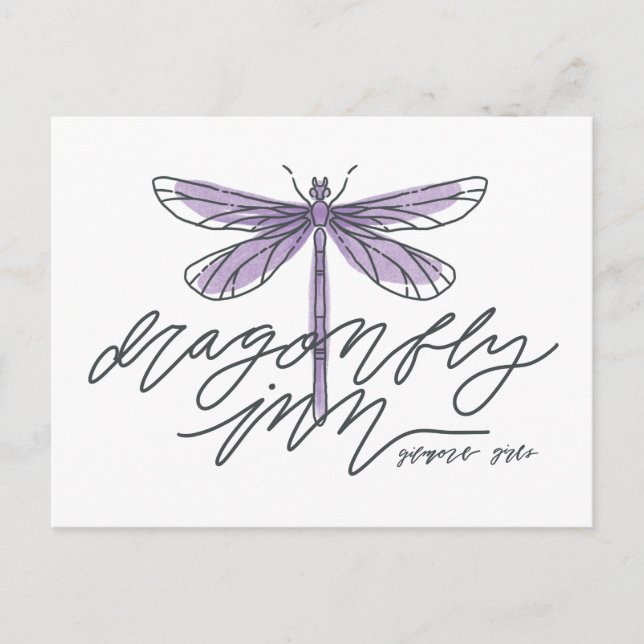 Cartão Postal Gilmore Girls | Dragonfly Inn Script (Frente)