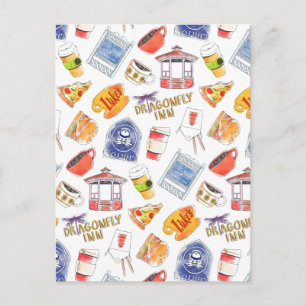 Cartão Postal Gilmore Girls Pattern