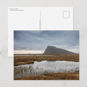 Cartão Postal Gimsoy Lofoten Noruega