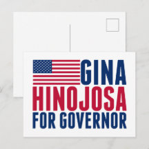 Gina Hinojosa para Governadora 2026 Eleição Texas