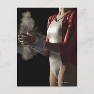 Cartão Postal ginasta 3