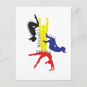 Cartão Postal ginástica 365