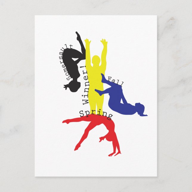 Cartão Postal ginástica 365 (Frente)