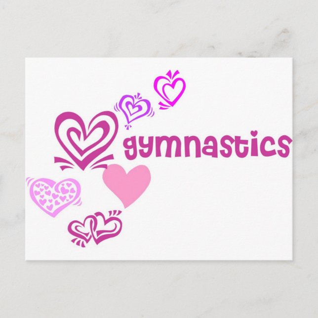 Cartão Postal ginástica do amor (Frente)