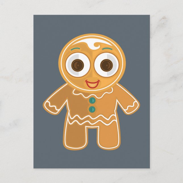 Cartão Postal Ginger Bread Man (Frente)