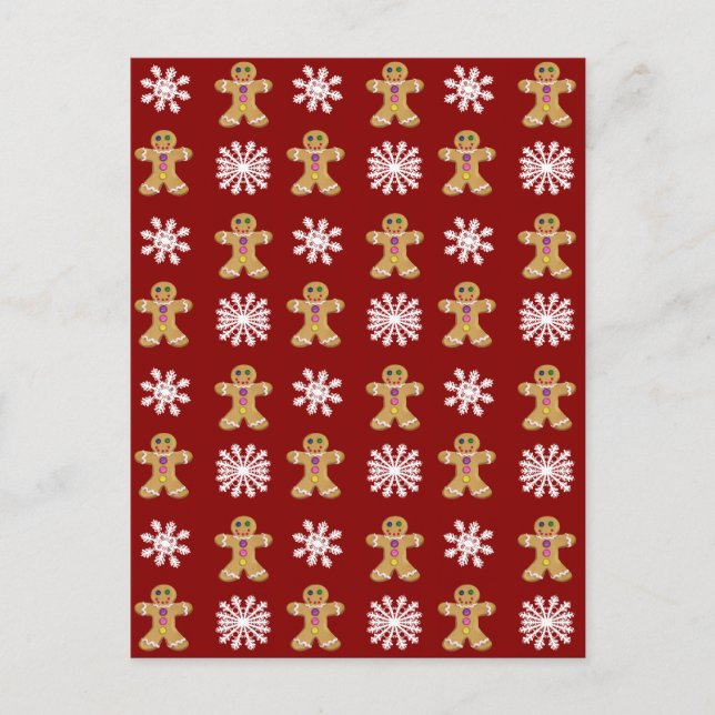 Cartão Postal Ginger e Snow (Frente)