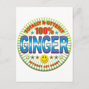 Cartão Postal Ginger Totalmente