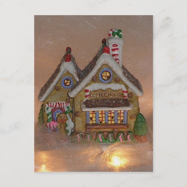 Cartão Postal Gingercake House Porcelain (Frente)