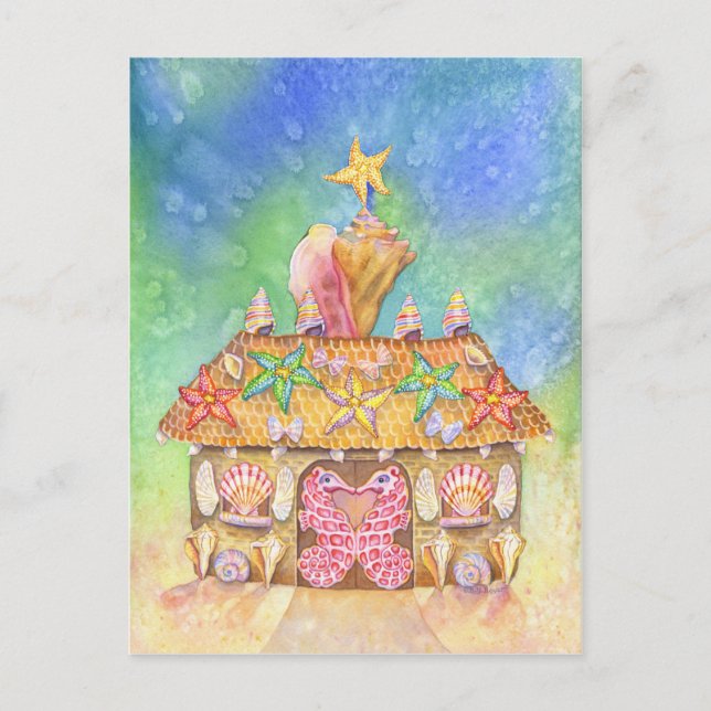 Cartão Postal Gingercake SeaCasa (Frente)