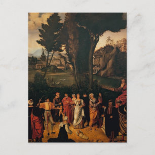 Cartão Postal Giorgione - O Acórdão de Salomão