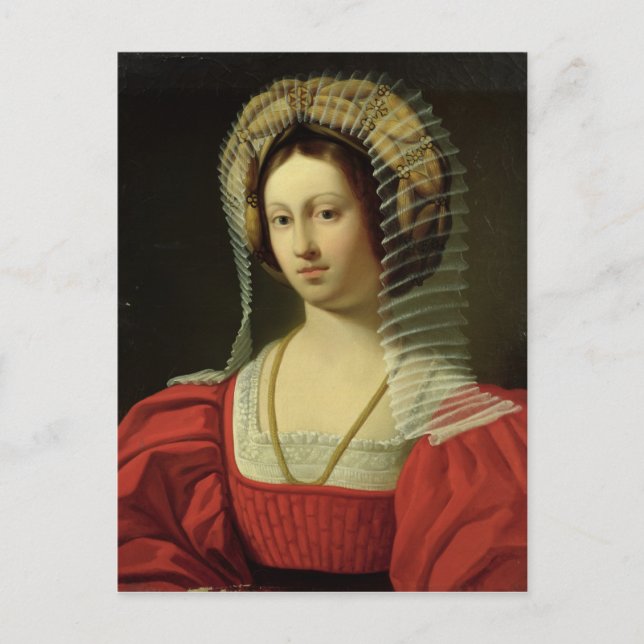 Cartão Postal Giovanna I Rainha de Nápoles, 1842 (Frente)