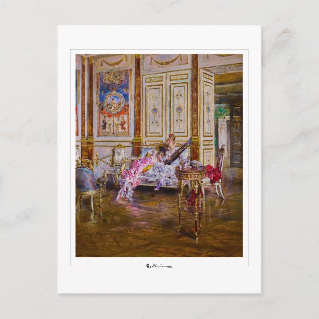 Cartão Postal Giovanni Boldini #358 - Cartão-postal de arte (Frente)