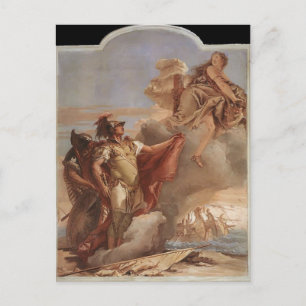 Cartão Postal Giovanni Tiepolo: Despedida de Vênus para Aeneas