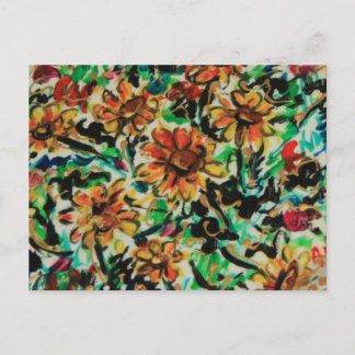 Cartão Postal Girassóis da Itália