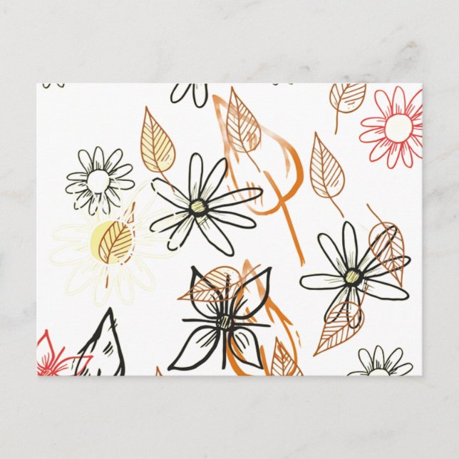 Cartão Postal Girassol (Frente)