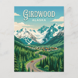 Cartão Postal Girdwood EUA