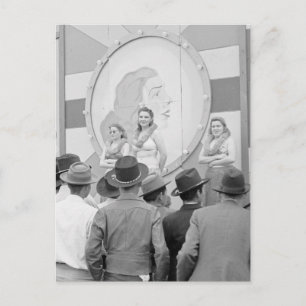 Cartão Postal Girlie Show, 1942