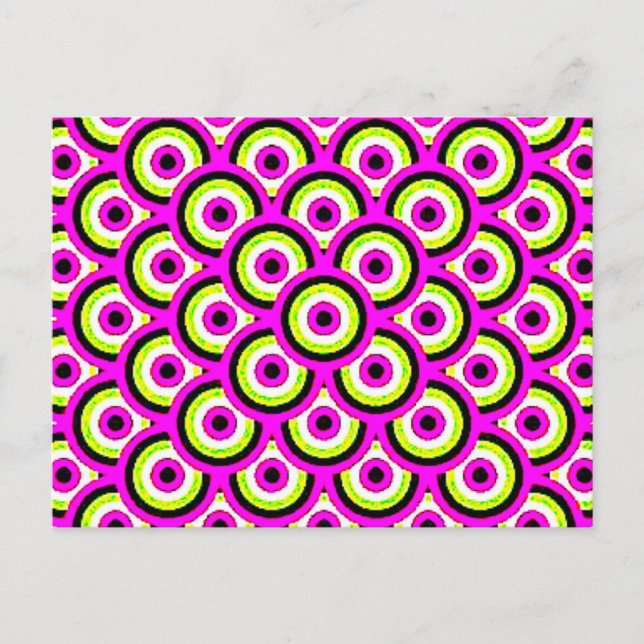 Cartão Postal girlioptillusão (Frente)