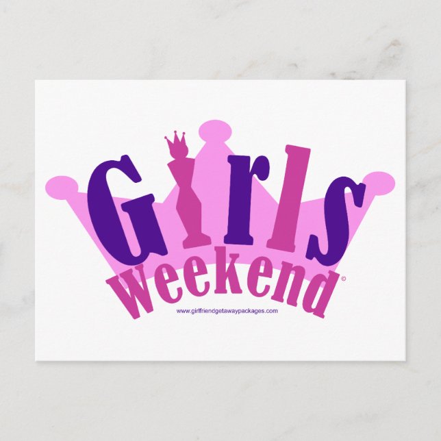 Cartão Postal Girls Weekend (Frente)