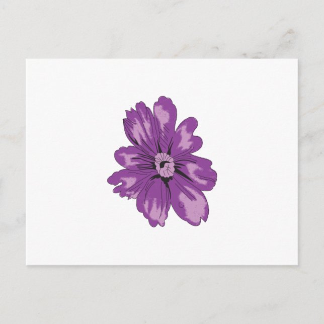 Cartão Postal Girly Style, Light EggPlant, Cedar Branqueado (Frente)