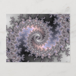 Cartão Postal Giro de gelo - Cartão-postal Fractal