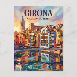 Cartão Postal Girona Espanha