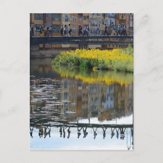 Cartão Postal Girona (Gerona), Espanha (Frente)