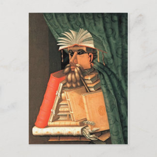 Cartão Postal Giuseppe Arcimboldo - Bibliotecário