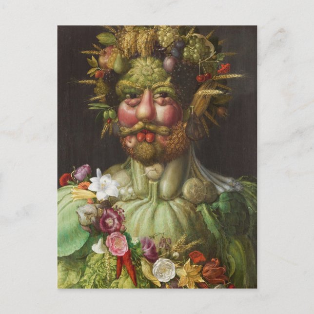 Cartão Postal Giuseppe Arcimboldo - Rudolf (Frente)