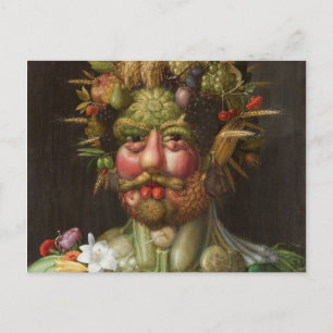 Cartão Postal Giuseppe Arcimboldo - Vertumnus