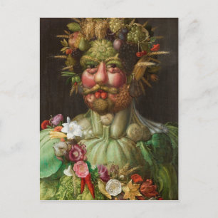 Cartão Postal Giuseppe Arcimboldo - Vertumnus